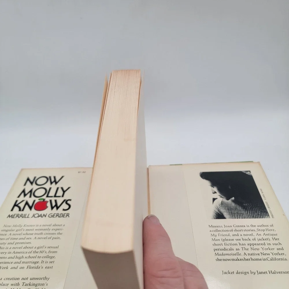 Merrill Joan Gerber Now Molly Knows Hardcover‎ 1974 First Edition Vintage Good